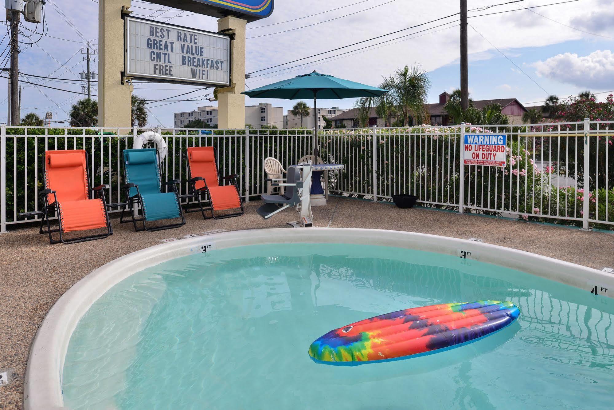 Motel 6 Galveston, Tx Seawall Екстериор снимка